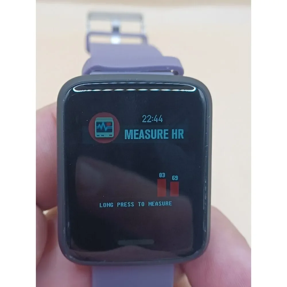 Lintelek Fitness Tracker H19 With Charger and 3 Wrist Bands Smart Watch